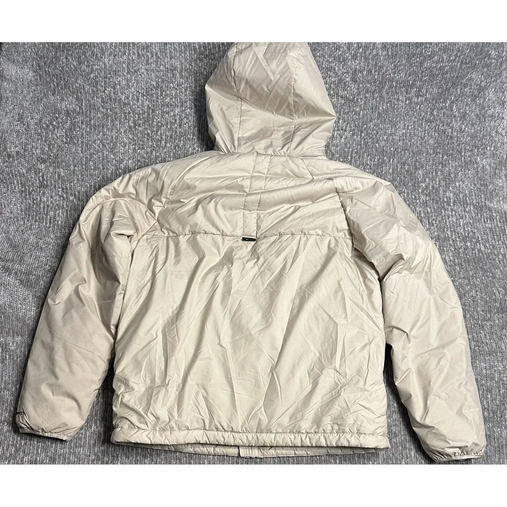 Nike Therma Fit Size L Hooded Zip Puffer Windrunner Jacket Coat DD6857-206
